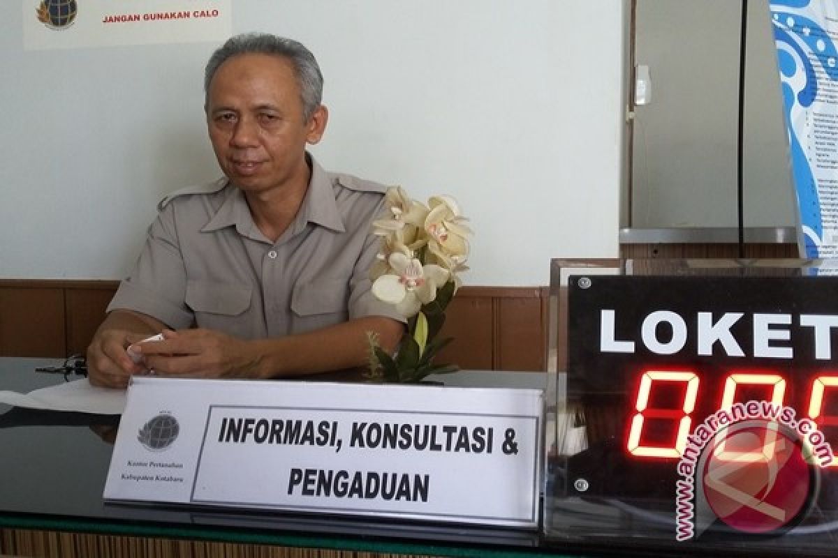 BPN Kotabaru Programkan Prona 7.000 Sertifikat