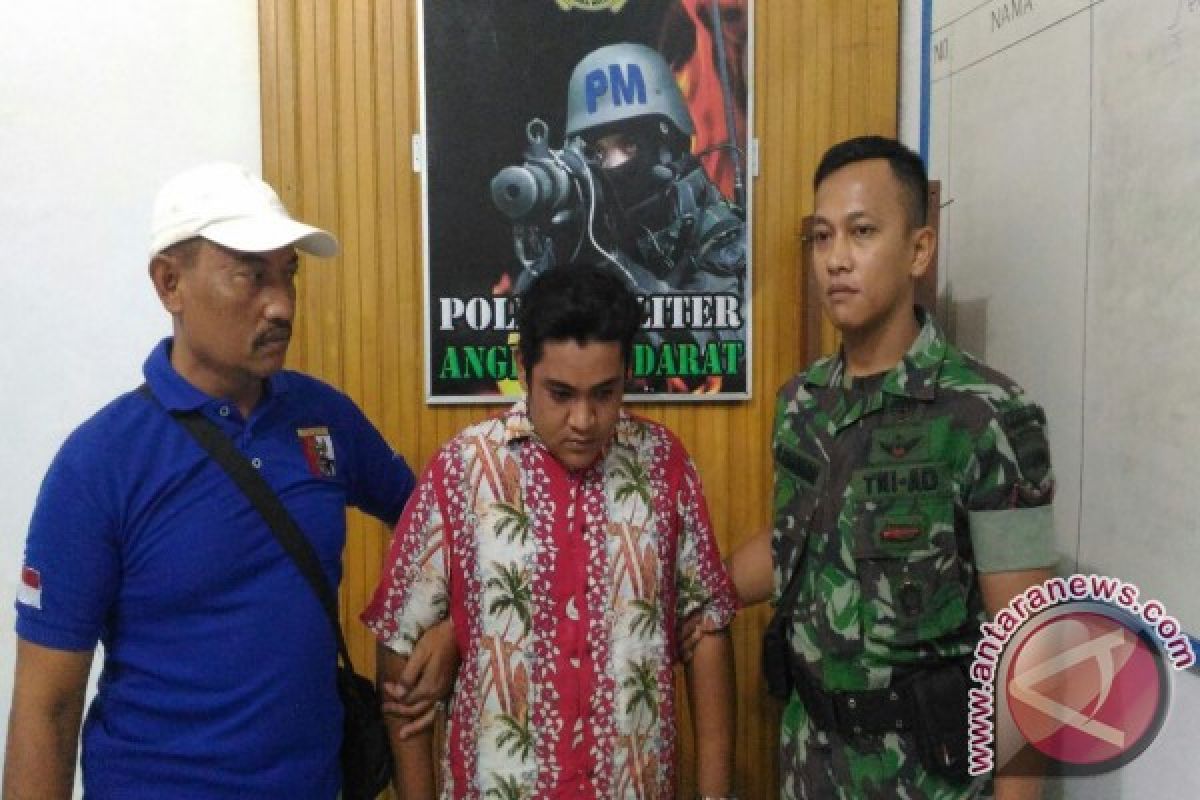 Denpom Padang Amankan Pelaku Penusukan Anggota TNI