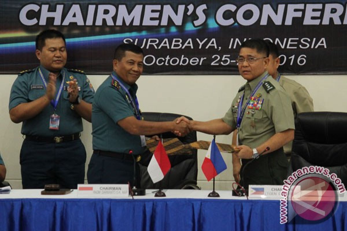 Panglima armada timur TNI AL sepakati kerja sama perbatasan Indonesia-Filipina