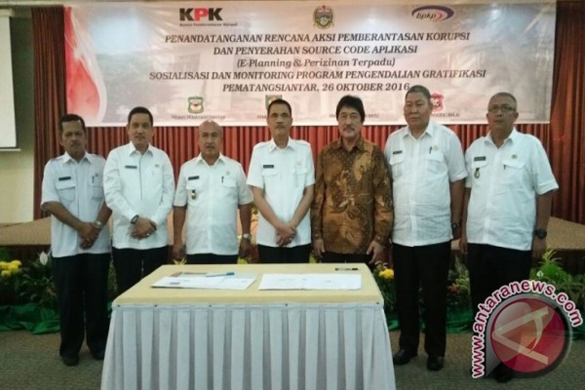 Bupati Asahan dan KPK Teken Aksi Pemberantasan Korupsi