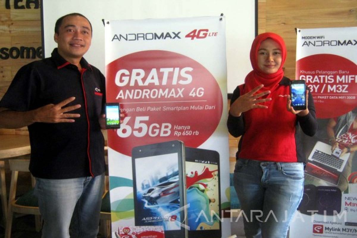 Smartfren Permudah Masyarakat Nikmati Jaringan 4G LTE