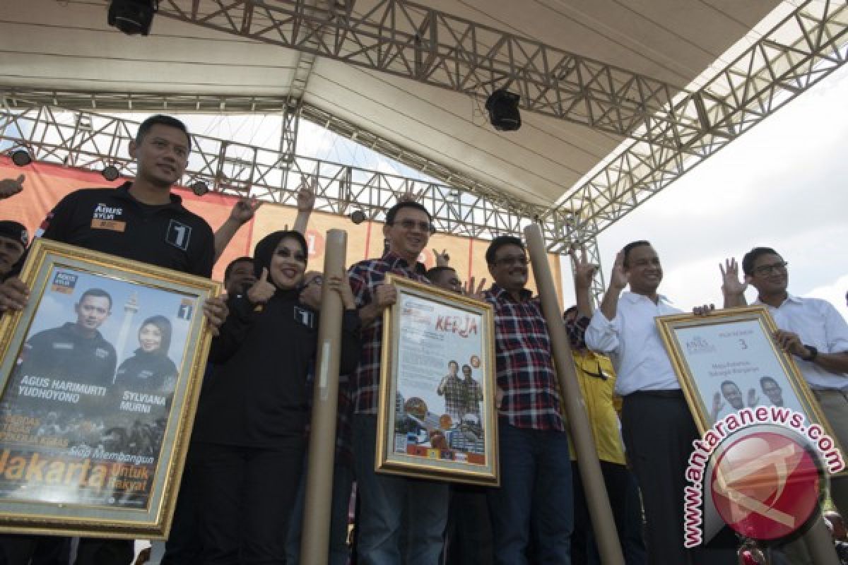 Declaration of peace marks Jakarta gubernatorial election campaign