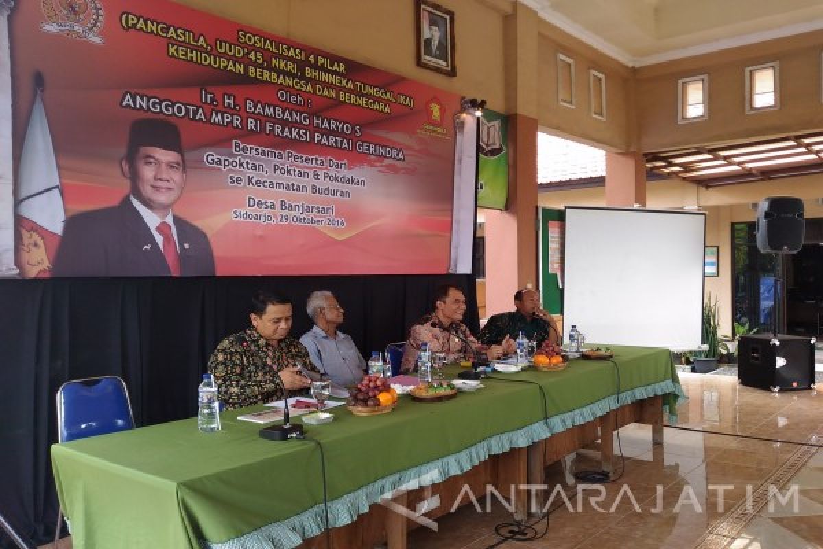 Legislator Bambang Sosialisasi Empat Pilar Kepada Gapoktan