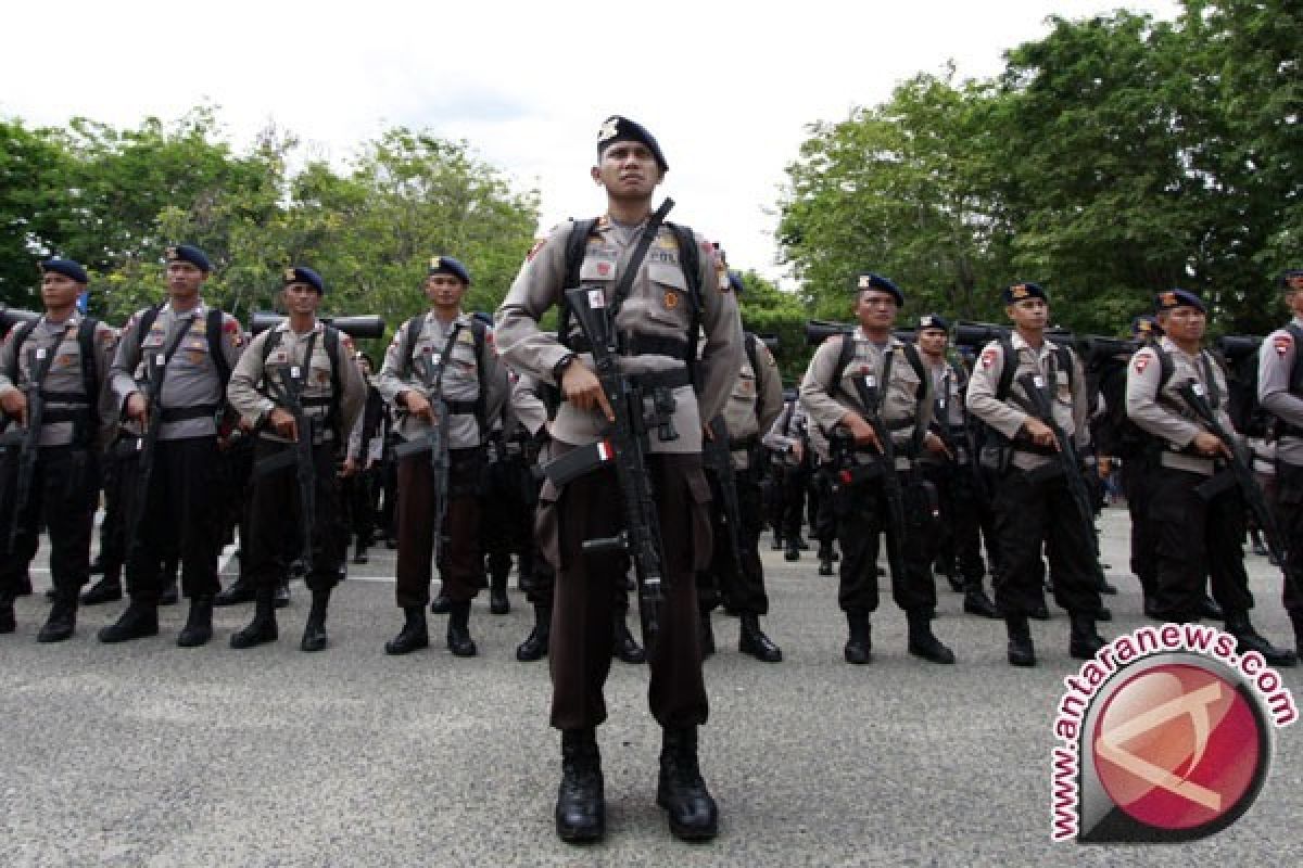 Korps Brigade Mobil Siaga 1 Sejak Jumat