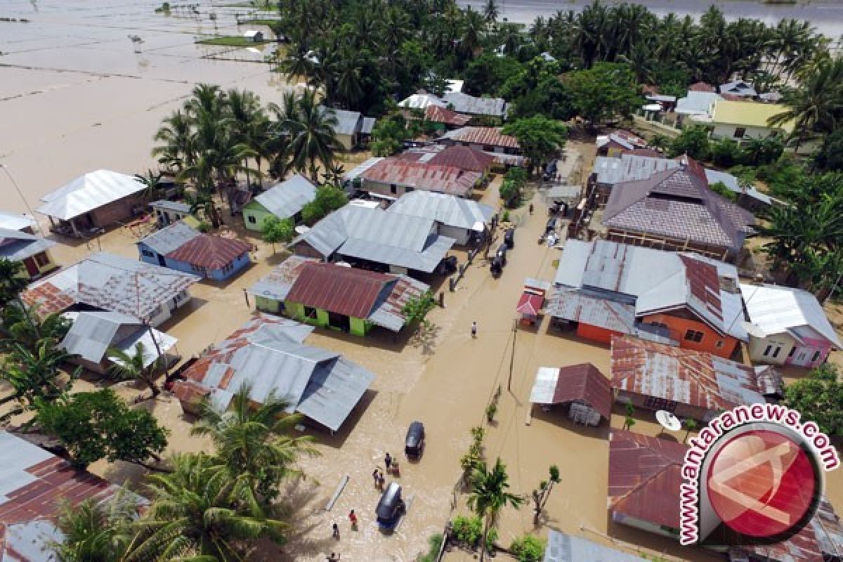 Banjir di Mesuji Lampung, Ketinggian Air Capai 3 Meter