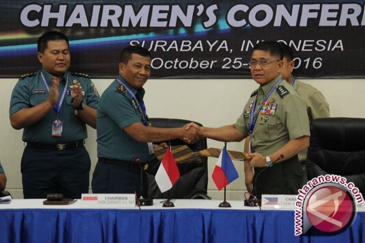 Panglima armada timur TNI AL sepakati kerja sama perbatasan Indonesia-Filipina
