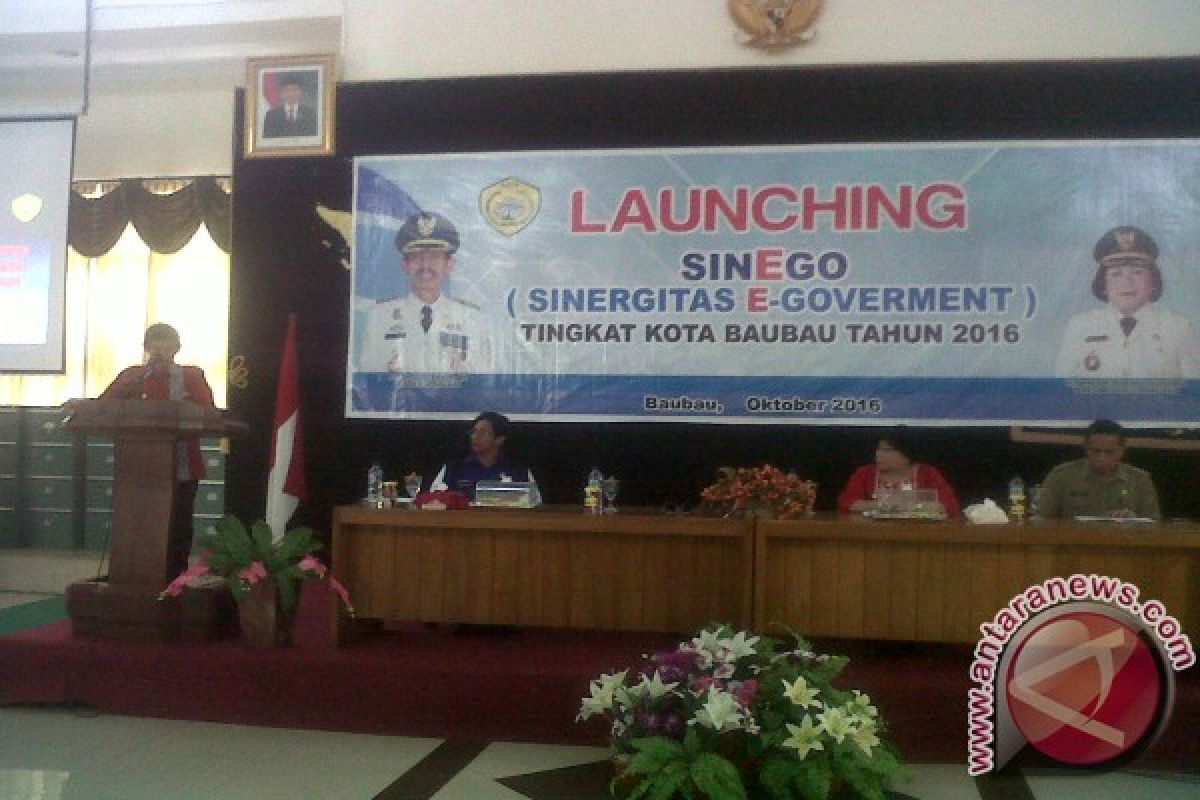 Pemkot Baubau Launching "Sinego"