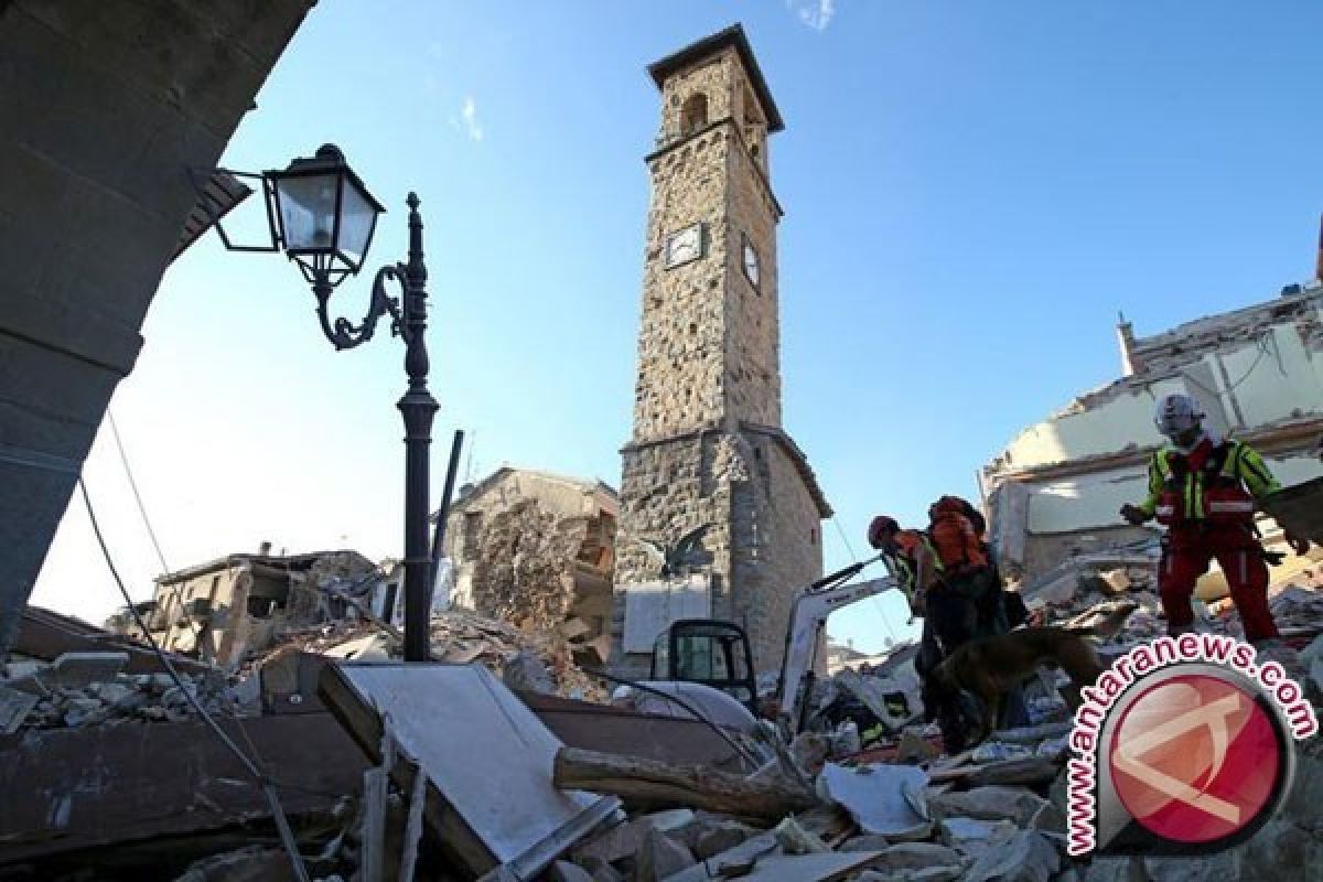 Gempa lepas pantai guncang Italia, tak ada korban luka atau kerusakan