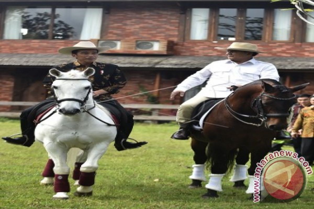 Jokowi Bahas Persoalan Kebangsaan Dengan Prabowo