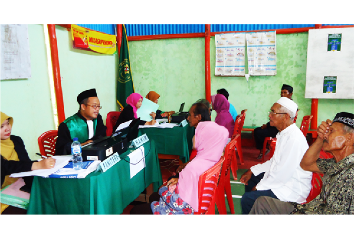 Pelayanan Terpadu Dukcapil dan Agama di Dabong