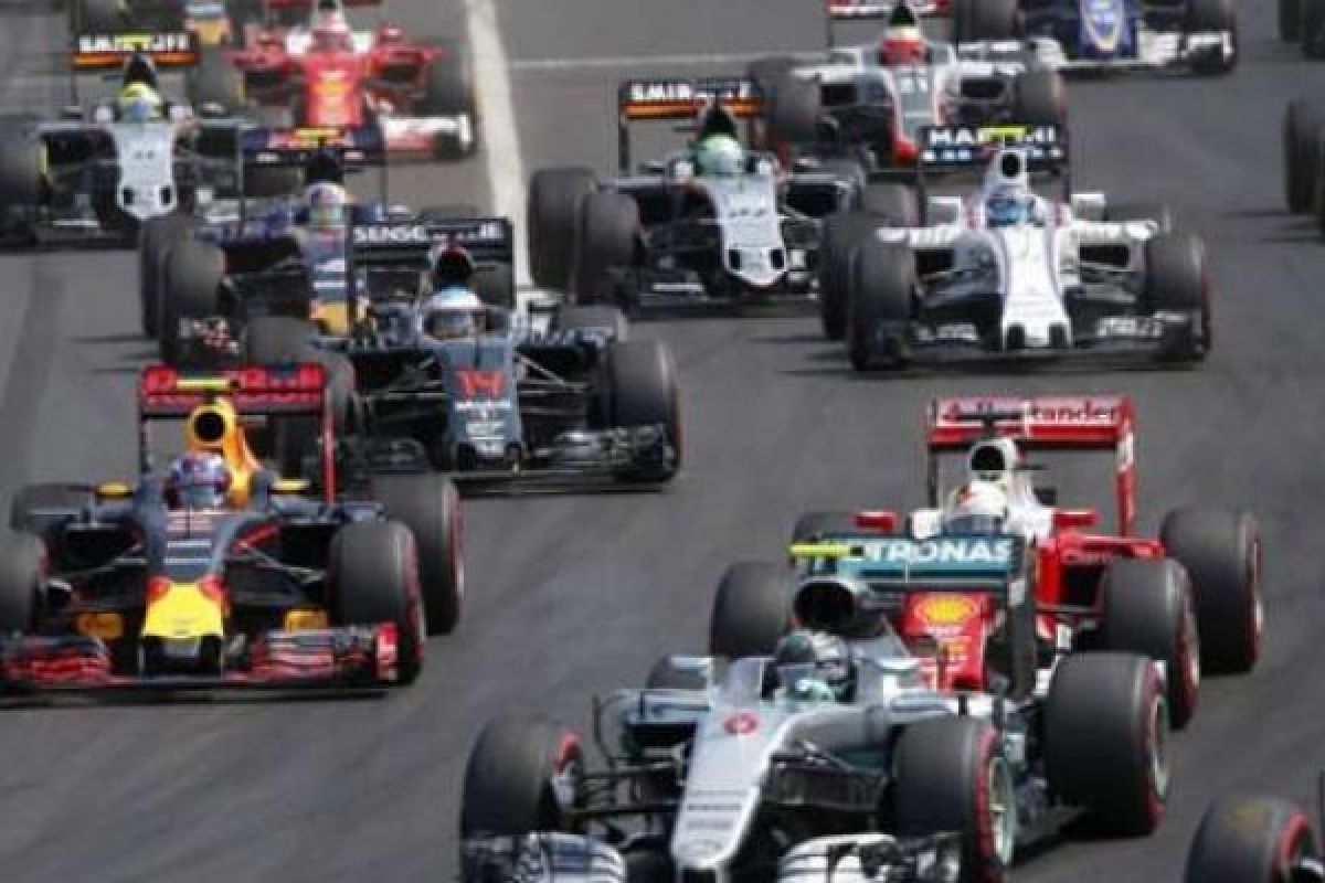 Berikut Susunan start Di Grand Prix Formula 1 Meksiko 