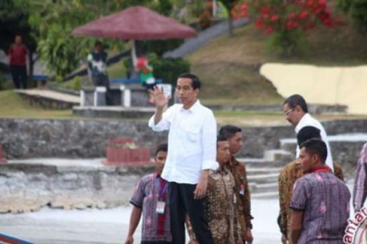 Puncak Kegiatan SSK Diselingi Penanaman Pohon Jeruk Oleh Presiden Jokowi