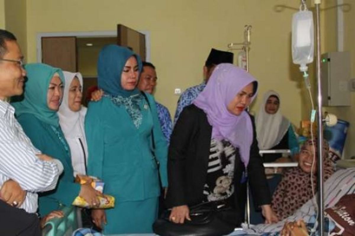 PKK Kampar Anjangsana Ke RSUD Bangkinang