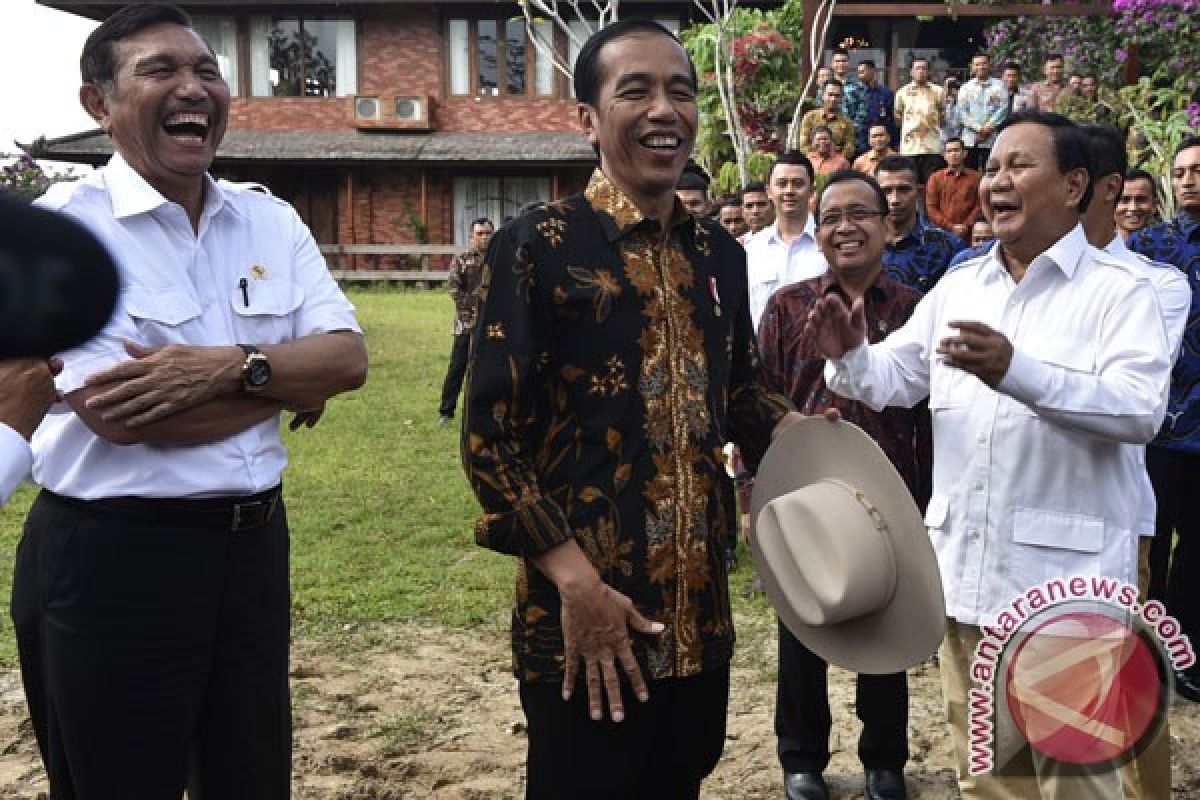 Prabowo siap bantu Presiden Jokowi berikan masukan
