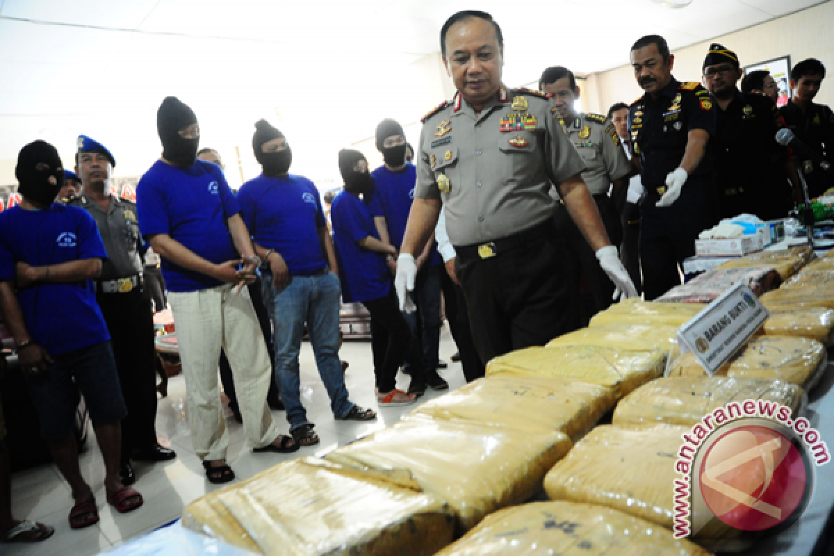 Pengedar narkoba perbatasan Indonesia-Malaysia berhasil ditangkap