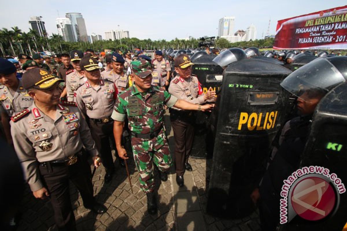 DPR siagakan 1.500 personil gabungan Polri-TNI