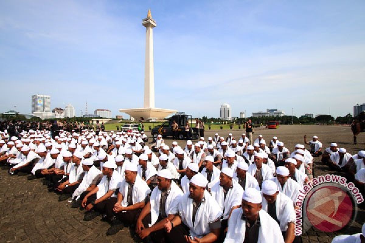 Polisi kerahkan Pasukan Asmaul Husna amankan aksi "299"