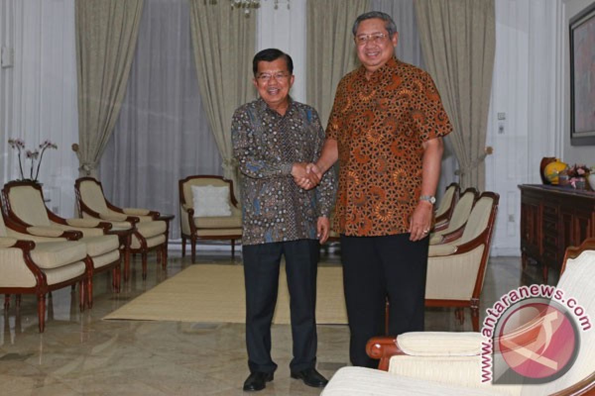 SBY temui Jusuf Kalla di kediaman Jalan Diponegoro