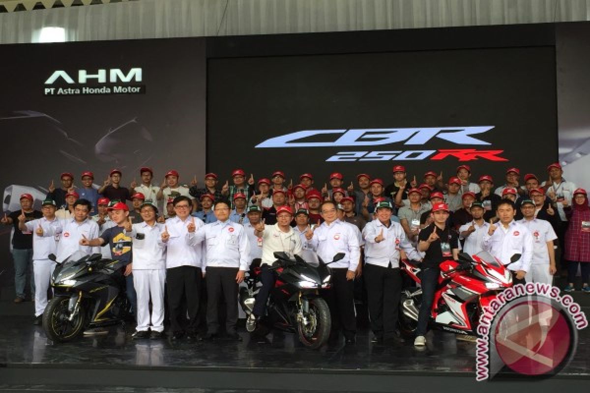 All New Honda CBR250RR mulai diproduksi di Karawang