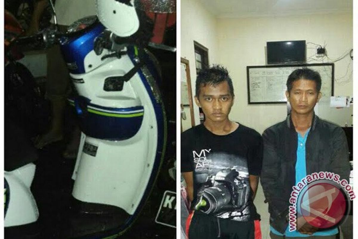 Lagi, Polsek Pahandut Berhasil Amankan Pencuri Sepeda Motor