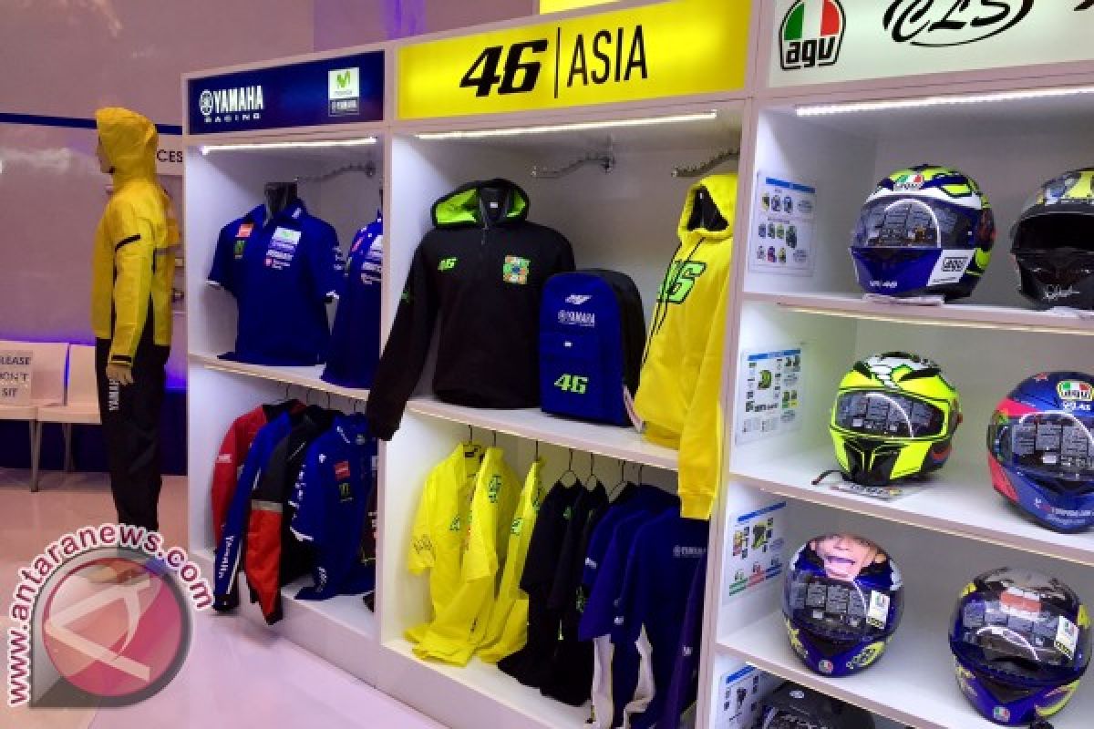 Aksesori Valentino Rossi didiskon selama IMOS 2016