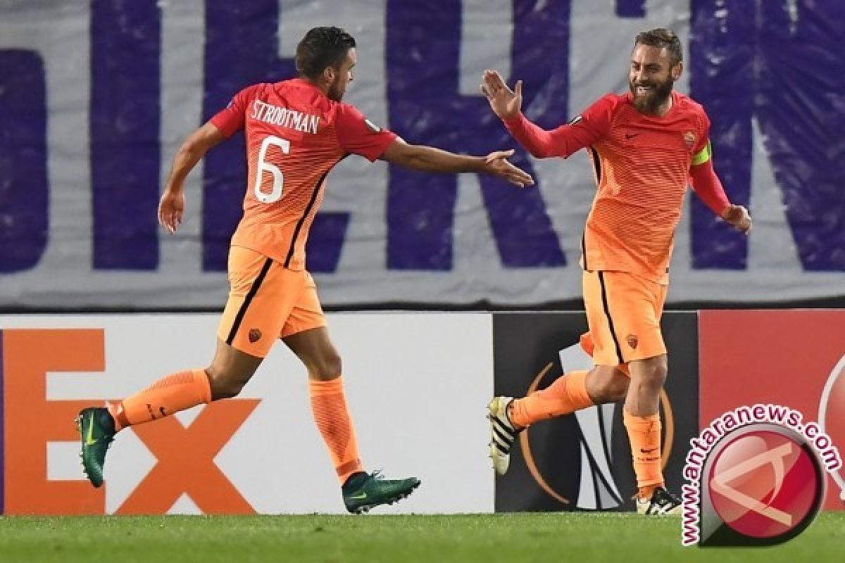 Roma Puncaki Klasemen Grup E Liga Europa Usai Kalahkan Austria Wien 4-2