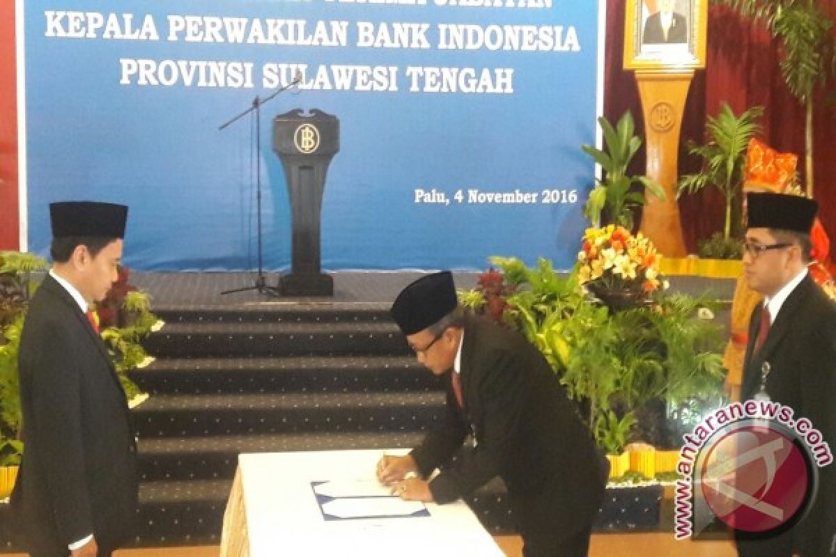 Kepala Perwakilan Bank Indoensia Sulteng Diganti 