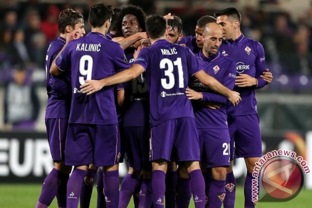Fiorentina makin dekati 32 besar dengan bungkam Liberec 3-0