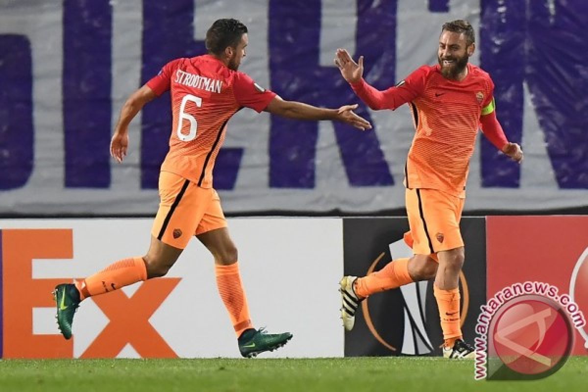 Roma puncaki klasemen Grup E Liga Europa usai kalahkan Austria Wien 4-2