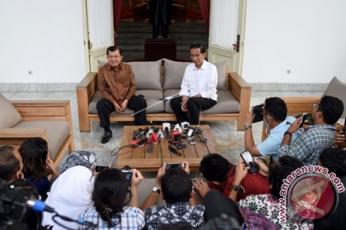 Wakil Presiden Shalat Idul Fitri di Istiqlal