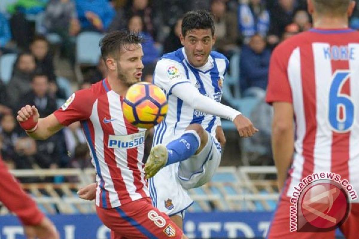 Vela bawa Sociedad menang 2-0 atas Atletico