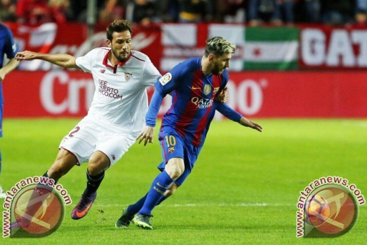 Sempat Tertinggal, Barcelona Tundukkan Sevilla 2-1