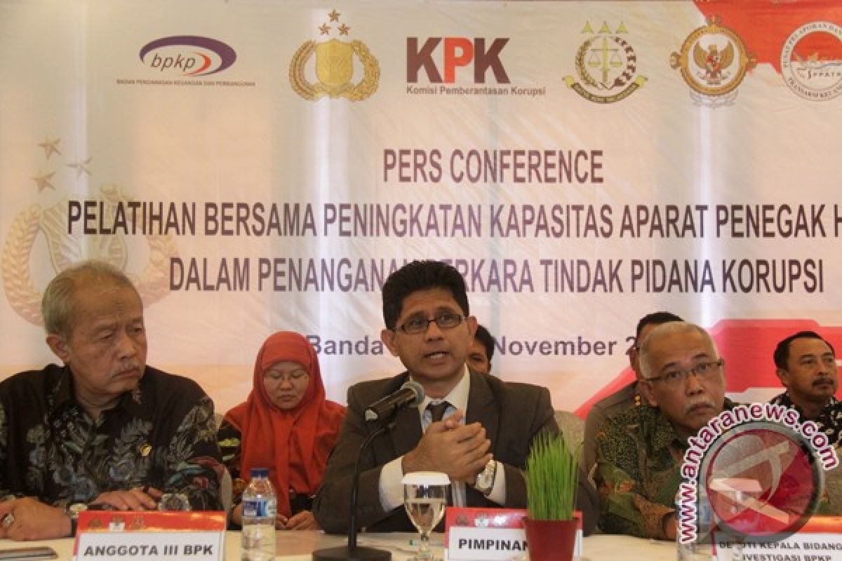KPK perkuat kapasitas penegak hukum di Aceh