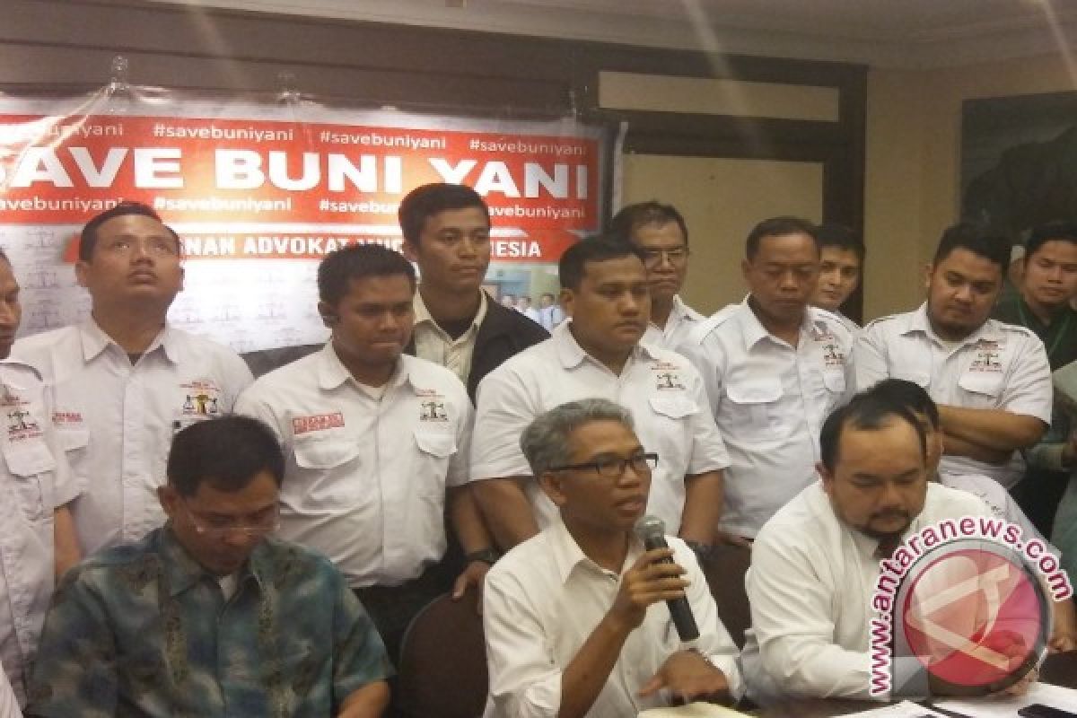 Pengacara: Buni hanya menyatakan kebebasan berpendapat