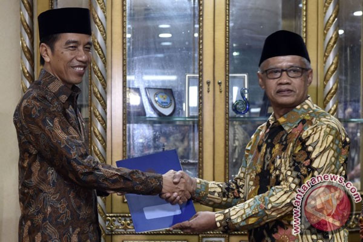Muhammadiyah apresiasi komitmen Presiden Jokowi proses dugaan penistaan agama