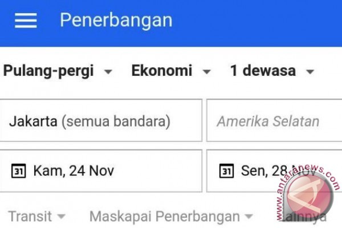 Wah! Kini Google Penerbangan Hadir Di Indonesia