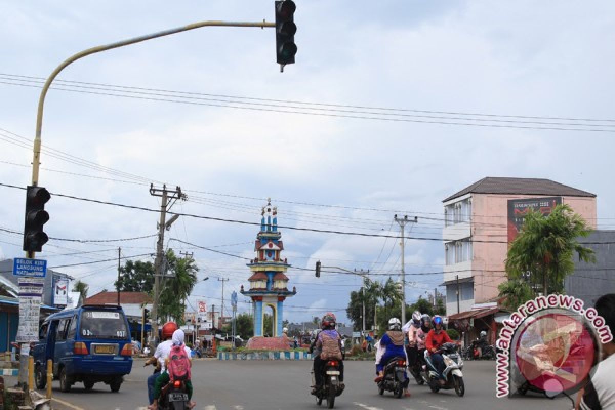 Pengatur Lalu Lintas di Bengkulu Berfungsi Lagi