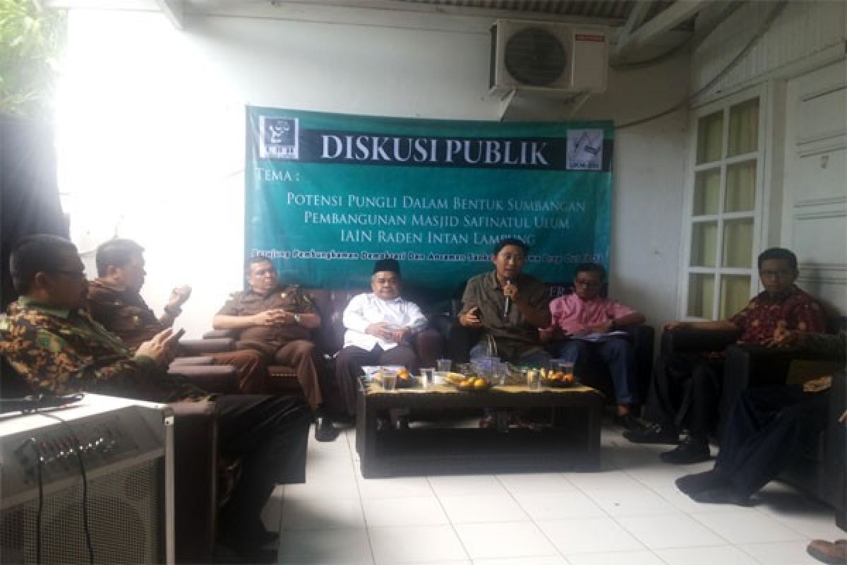 LBH Diskusikan Sumbangan Masjid IAIN Raden Intan