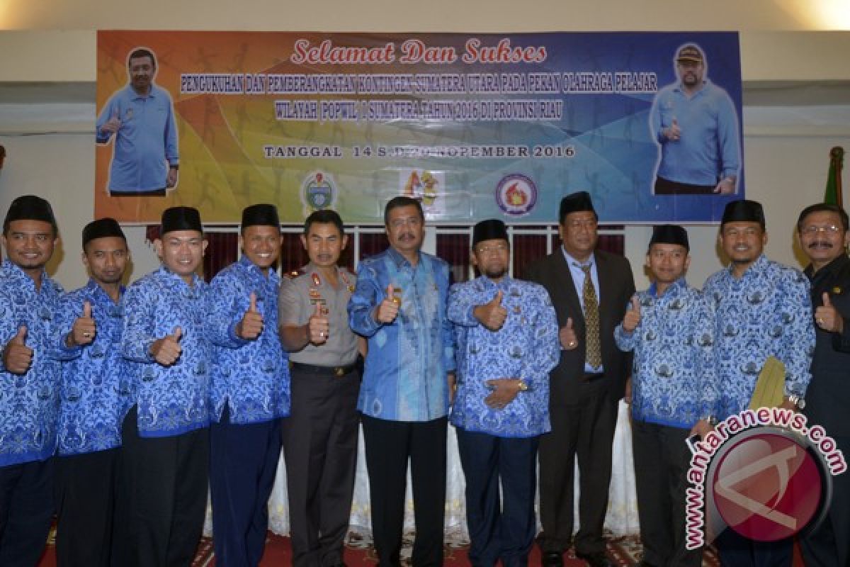 Gubernur Harapkan Kafilah MTQ Sumut Pertahankan Juara