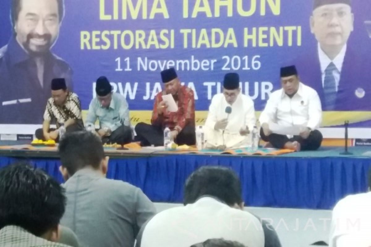 NasDem Jatim Targetkan 14 Kursi Pemilu 2019