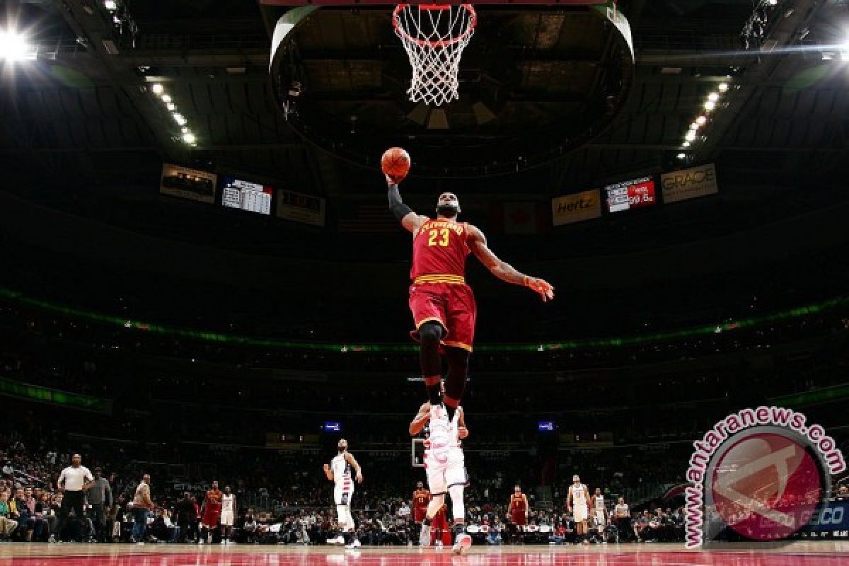 LeBron pecahkan rekor poin saat Cavaliers atasi Wizards 105-94