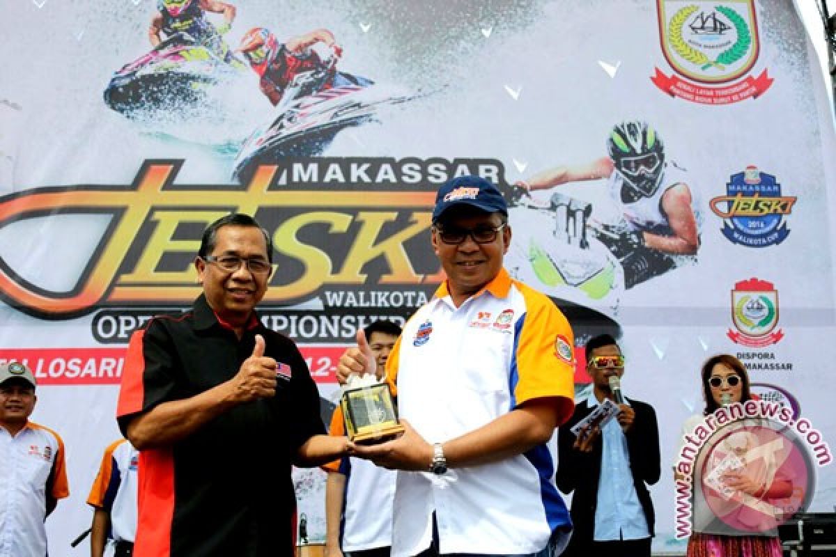 Wali Kota Makassar buka kejuaraan jetski