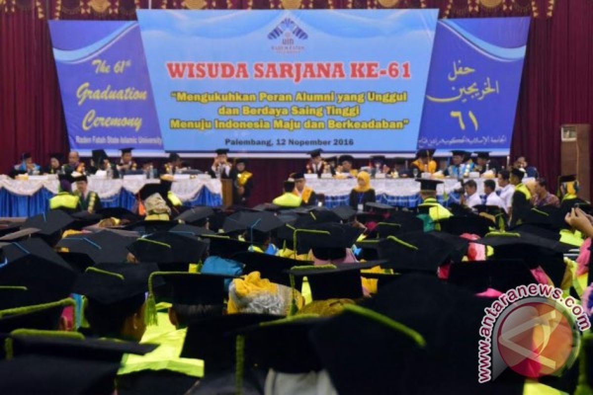 Universitas Islam Raden Fatah Palembang lepas 1.425 sarjana