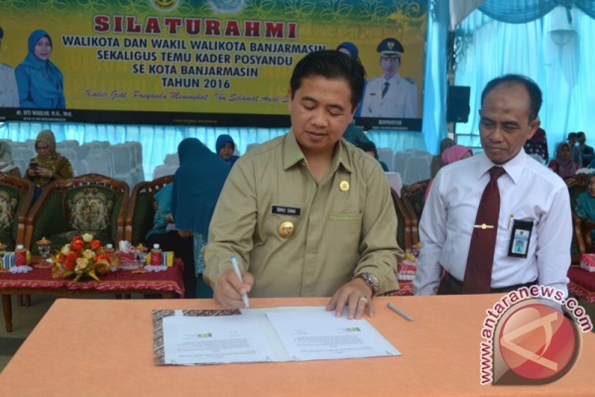 Trotoar Banjarmasin Akan Saingi Bandung