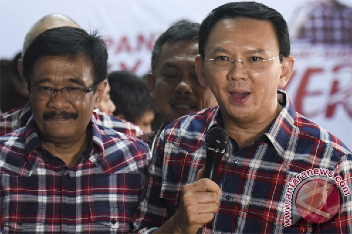 Ahok imbau pendukung terima penetapannya sebagai tersangka