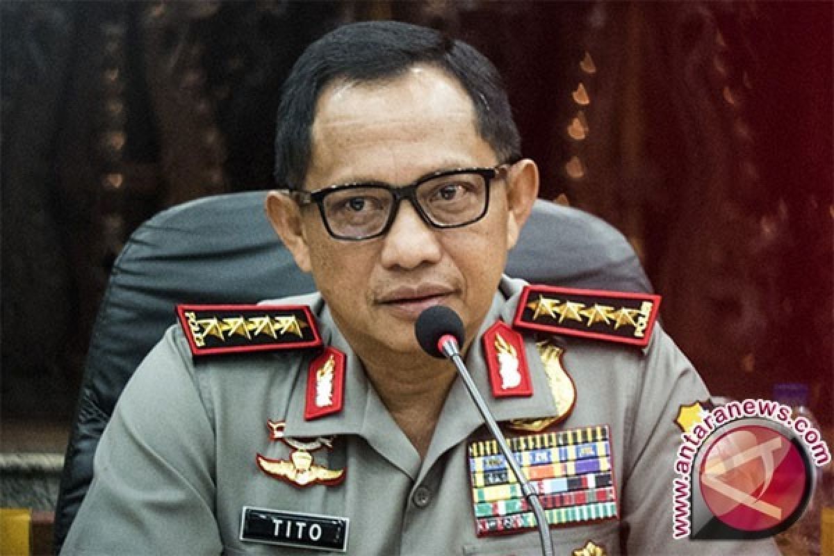 Kapolri berikan penghargaan anggota ungkap perampokan Pulomas