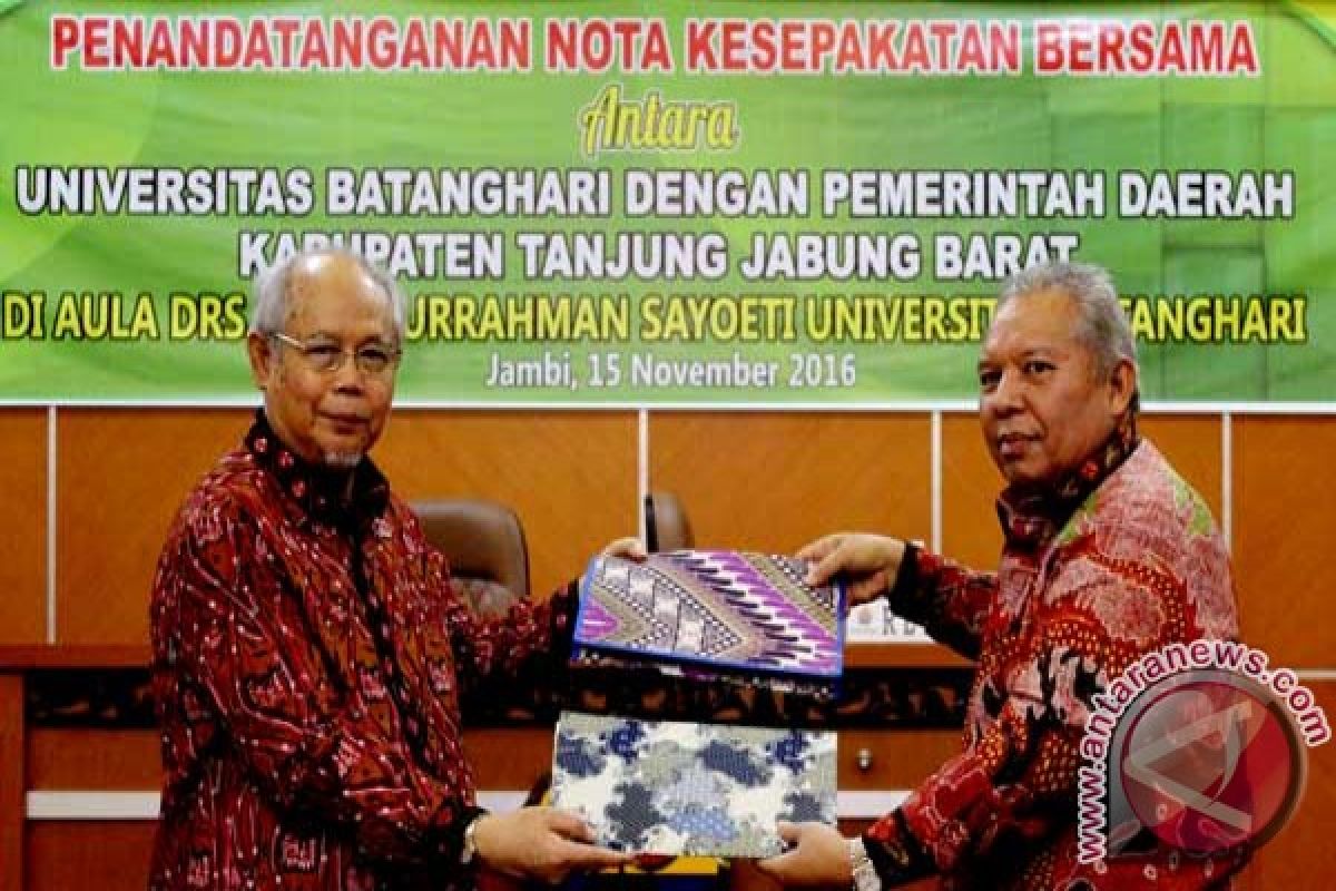 Pemkab Tanjab Barat dan Universitas Batanghari kerja sama 