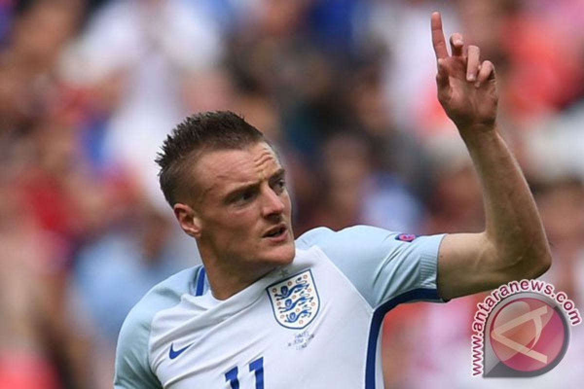 Vardy: Suasana hati tim Inggris seperti saat Leicester jadi juara