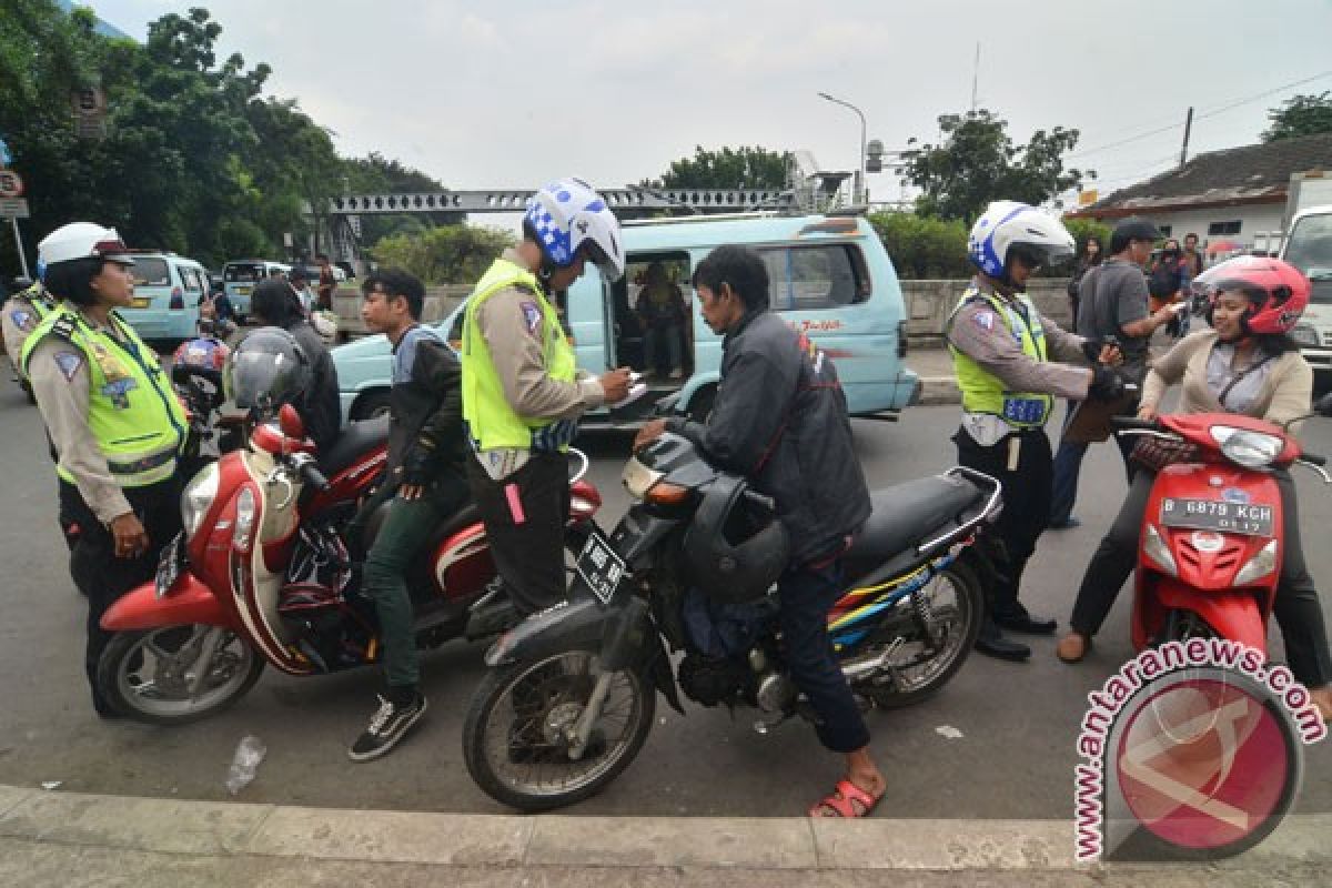 Operasi Zebra di Bekasi tindak 3.196 pelanggar