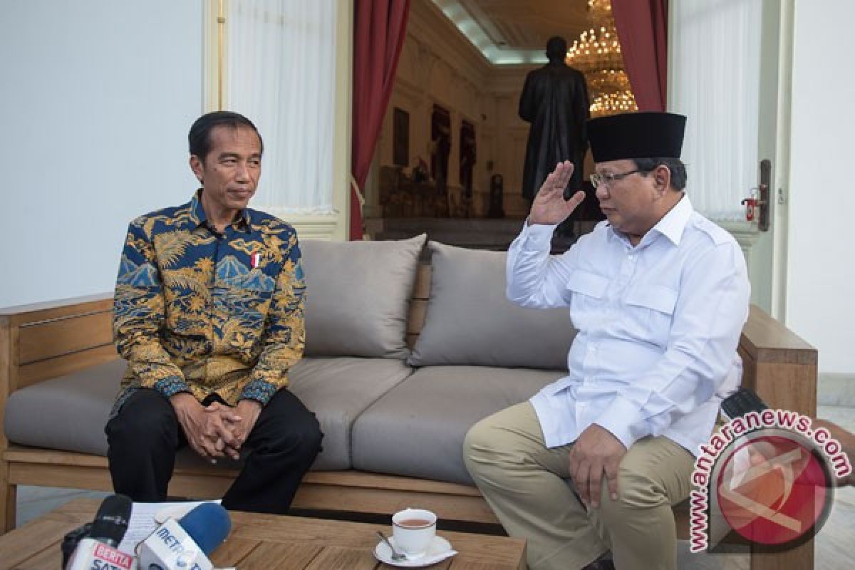 Presiden diskusi sekitar satu jam dengan Prabowo